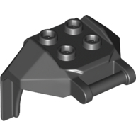 Lego brnění figurek, černá (6213722)